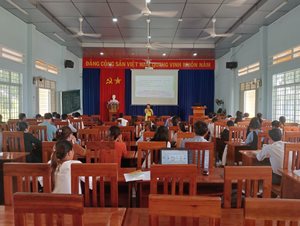 Krông Pa khai giảng Lớp bồi dưỡng đảng viên mới 
