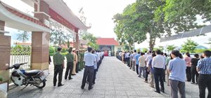 Huyện Krông Pa tổ chức Lễ Truy điệu và an táng hài cốt liệt sĩ tron...