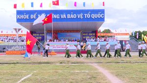 Huyện Krông Pa khai mạc Đại hội Thể dục thể thao lần thứ IX, năm 2022