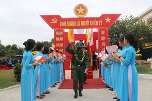 Huyện Krông Pa tổ chức Lễ giao, nhận quân năm 2023