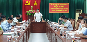 Ủy ban nhân dân huyện Krông Pa tổ chức Hội nghị tổng kết: nhiệm vụ ...
