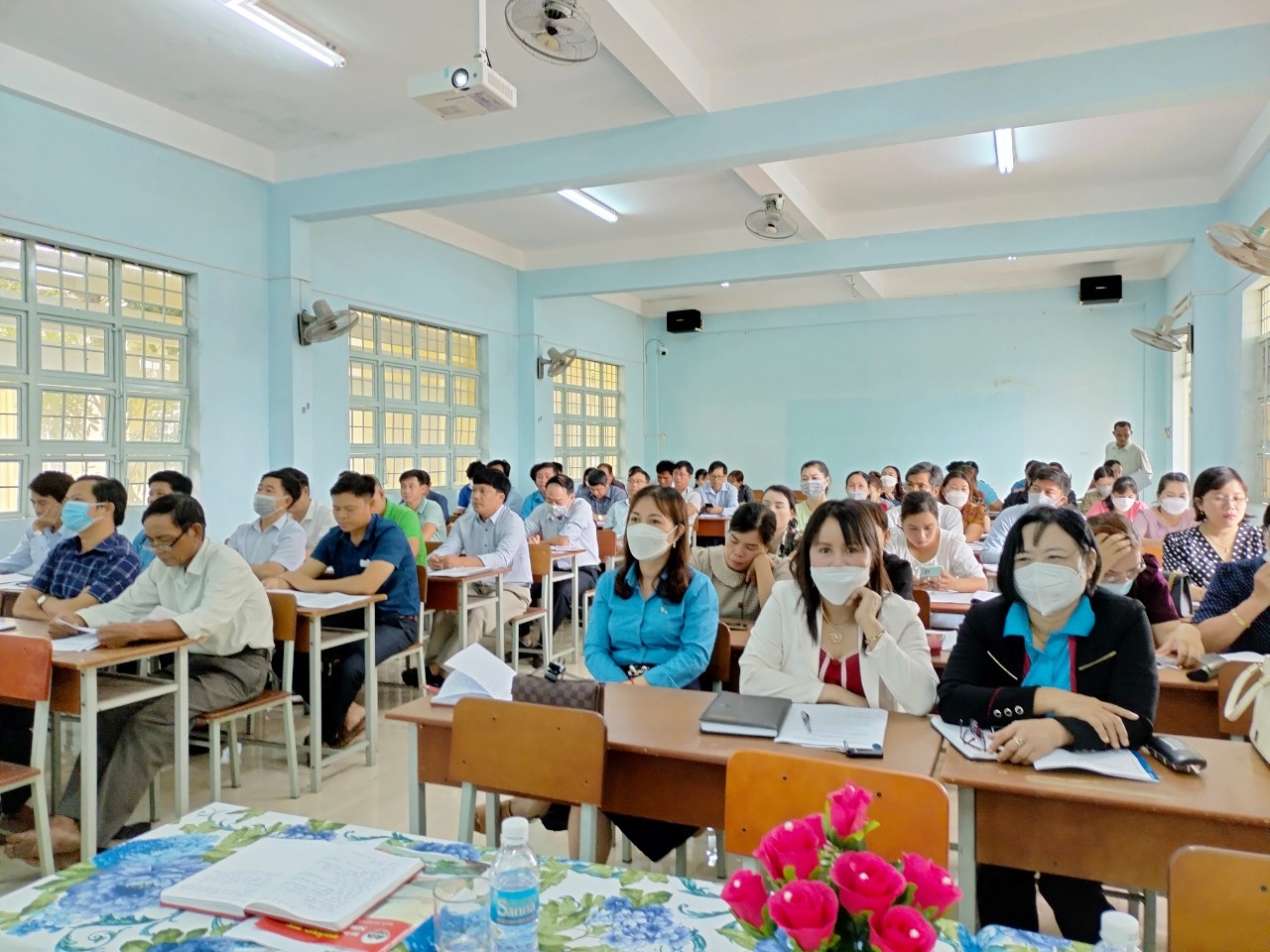 Liên đoàn Lao động huyện Krông Pa tổ chức Hội nghị tập huấn nghiệp vụ công tác Công đoàn năm 2022