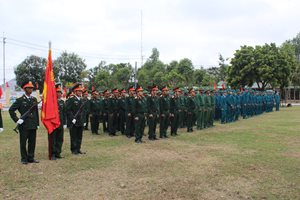Huyện Krông Pa: tổ chức Lễ ra quân huấn luyện năm 2023, phát động đ...