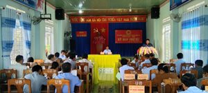 Hội đồng nhân dân xã Ia Mlah tổ chức Kỳ họp lần thứ Tư, HĐND xã khó...