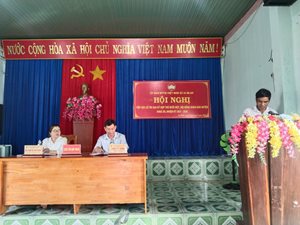 Hội đồng nhân dân xã Ia Mlah tổ chức Hội nghị tiếp xúc cử tri sau K...