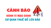 CẢNH BÁO HÀNH VI MẠO DANH CƠ QUAN THUẾ ĐỂ LỪA ĐẢO