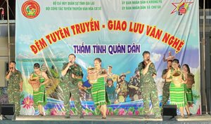 Chương trình tuyên truyền kết hợp giao lưu văn hóa, văn nghệ với ch...