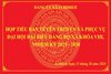 HỌP TIỂU BAN TUYÊN TRUYỀN VÀ PHỤC VỤ ĐẠI HỘI ĐẠI BIỂU ĐẢNG BỘ XÃ KH...