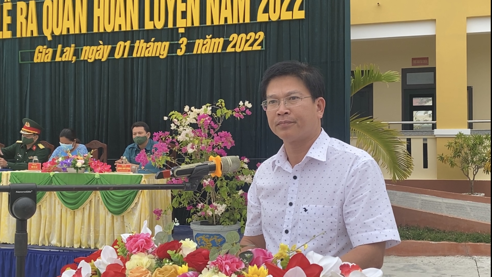 Huyện Krông Pa: Tổ chức Lễ ra quân huấn luyện năm 2022